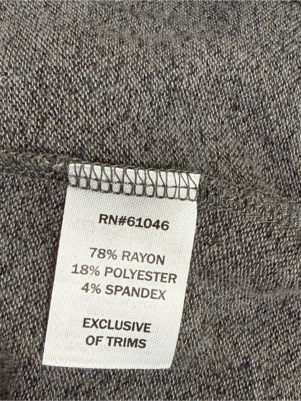 Gray Moto Jacket Top Asymmetrical Zip Soft Knit Long Sleeve Small Chic Style - Picture 8 of 10